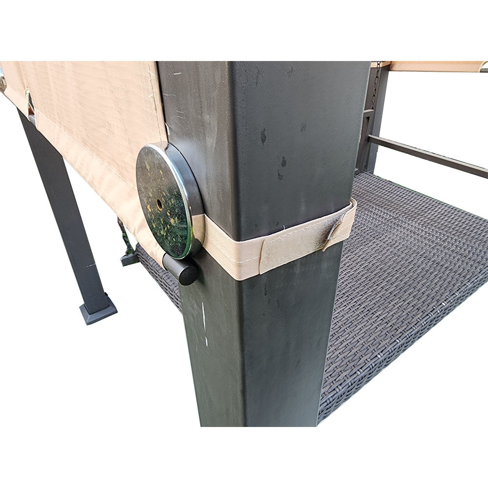 Replacement Canopy for GCS00394A-F Wicker Pergola Daybed Swing - Riplock 350