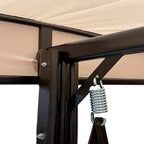Replacement Canopy Compatible with ZYPPS02, ZYPPS02-KK Purple Leaf Brentley 2 Person Swing - Riplock 350
