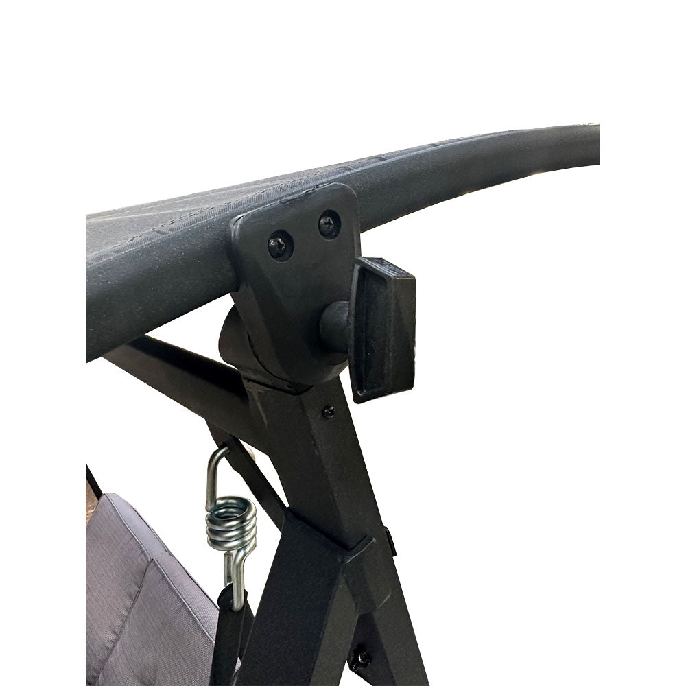 Replacement Canopy for Nora 3 Seat Swing - RipLock 350 - Slate Gray