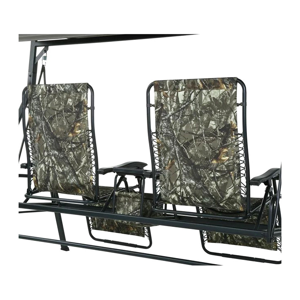Replacement Canopy for Mainstays Big and Tall Zero Gravity Camo Print Swing - RipLock 350 - Nutmeg