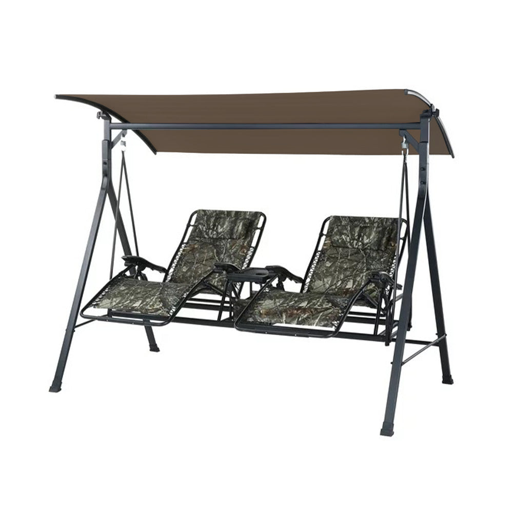 Replacement Canopy for Mainstays Big and Tall Zero Gravity Camo Print Swing - RipLock 350 - Nutmeg