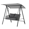 Replacement Canopy for 2 Seater Lawson Ridge Swing - RipLock 350 - Slate Gray