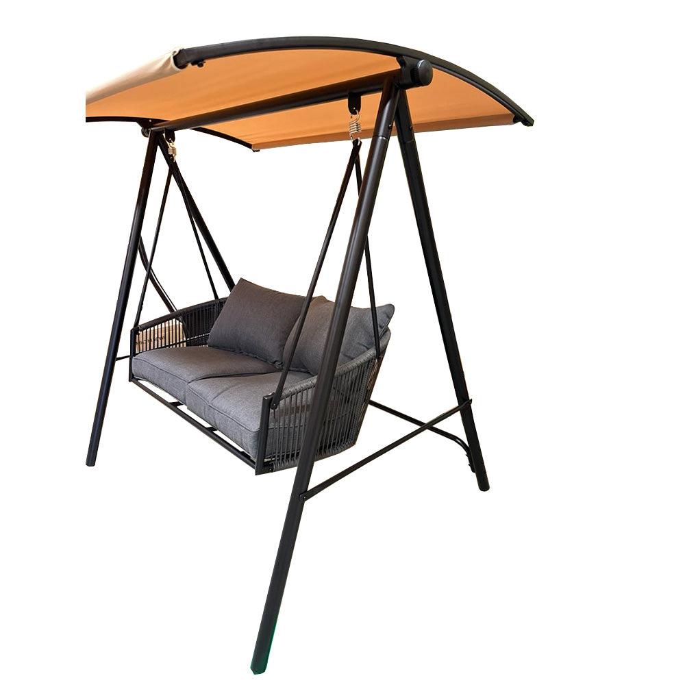 Replacement Canopy for 2 Seater Lawson Ridge Swing - RipLock 350 - Slate Gray