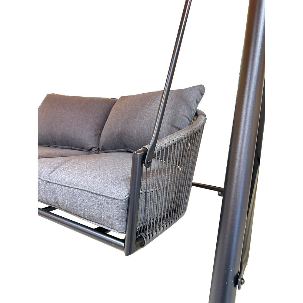 Replacement Canopy for 2 Seater Lawson Ridge Swing - RipLock 350 - Slate Gray
