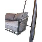 Replacement Canopy for 2 Seater Lawson Ridge Swing - RipLock 350 - Slate Gray