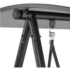 Replacement Canopy for 2 Seater Lawson Ridge Swing - RipLock 350 - Slate Gray