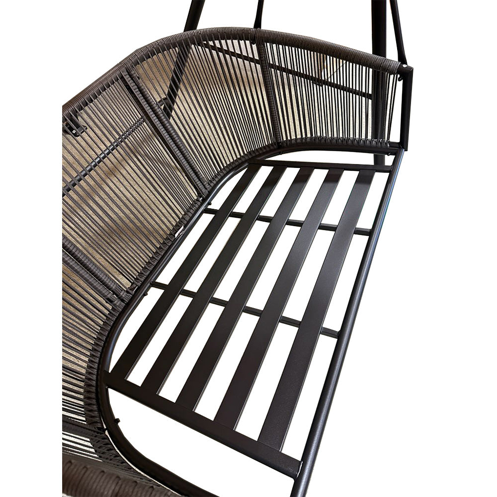 Replacement Canopy for 2 Seater Lawson Ridge Swing - RipLock 350 - Slate Gray