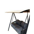 Replacement Canopy for 2 Seater Lawson Ridge Swing - RipLock 350 - Slate Gray