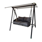 Replacement Canopy for 2 Seater Lawson Ridge Swing - RipLock 350 - Slate Gray
