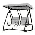 Replacement Canopy for East Oak 2 Person Swing - RipLock 350 - Slate Gray
