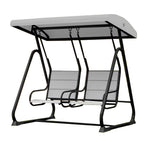 Replacement Canopy for East Oak 2 Person Swing - RipLock 350 - Slate Gray