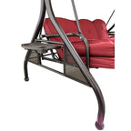 Replacement Canopy for Homrest 3 Seater Swing - RipLock 350 - Cinnabar