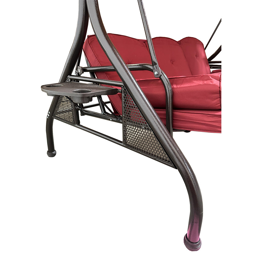 Replacement Canopy for Homrest 3 Seater Swing - RipLock 350 - Cinnabar