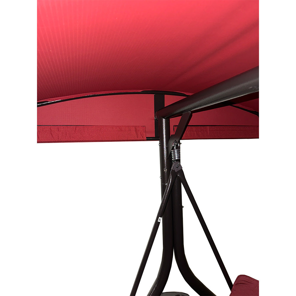 Replacement Canopy for Homrest 3 Seater Swing - RipLock 350 - Cinnabar
