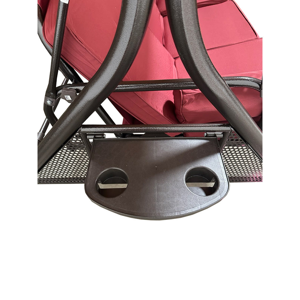 Replacement Canopy for Homrest 3 Seater Swing - RipLock 350 - Cinnabar