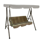Replacement Canopy for Kozyard Alicia Patio Swing - RipLock 350 – Slate Gray