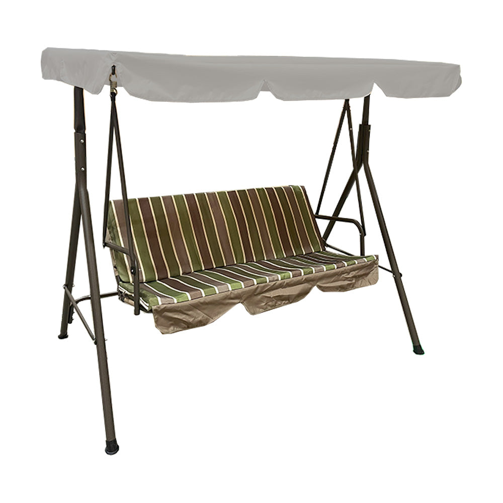 Replacement Canopy for Kozyard Alicia Patio Swing - RipLock 350 – Slate Gray