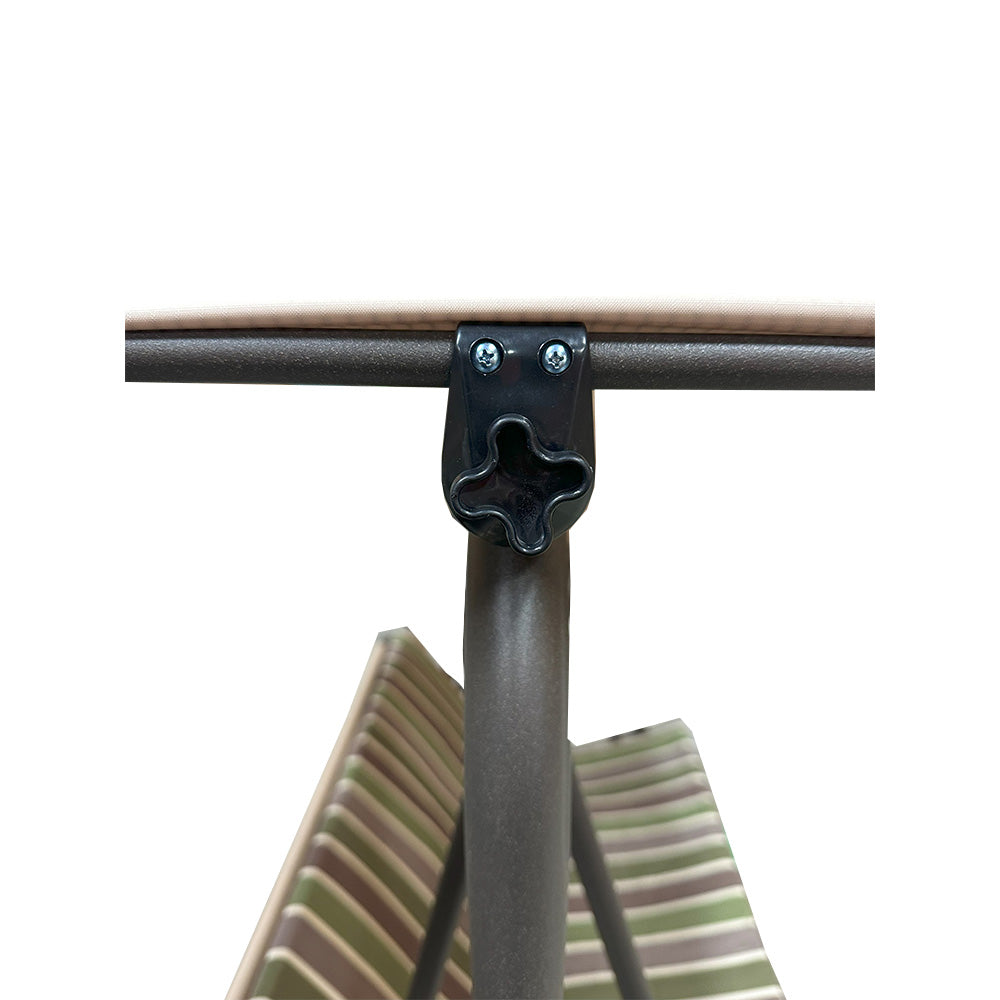 Replacement Canopy for Kozyard Alicia Patio Swing - RipLock 350 – Slate Gray