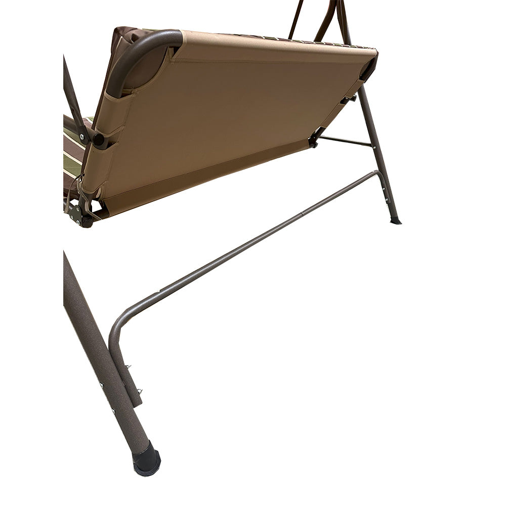 Replacement Canopy for Kozyard Alicia Patio Swing - RipLock 350 – Slate Gray