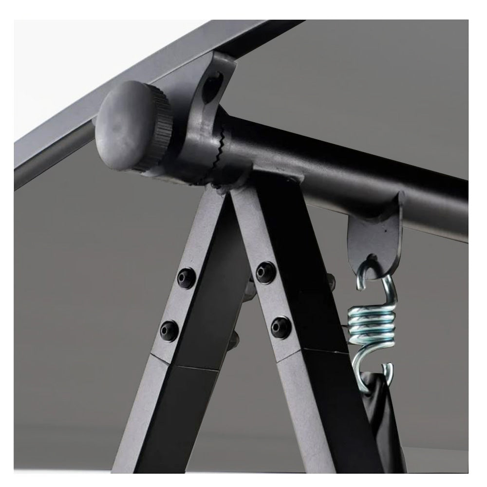 Replacement Canopy for Mainstays Dashwood 2 Seat Steel Swing- RipLock 350 - Slate Gray
