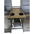 Replacement Canopy for Mainstays Dashwood 2 Seat Steel Swing- RipLock 350 - Slate Gray