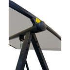 Replacement Canopy for Mainstays Dashwood 2 Seat Steel Swing- RipLock 350 - Slate Gray