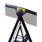 Replacement Canopy for Mainstays Dashwood 2 Seat Steel Swing- RipLock 350 - Slate Gray