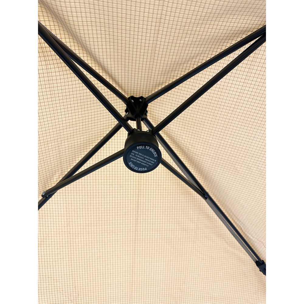 Replacement Canopy for Eagle Peak Base 8' X 8', Canopy Top 6' X 6' Slant Leg Pop Up - RipLock 350 - Slate Gray