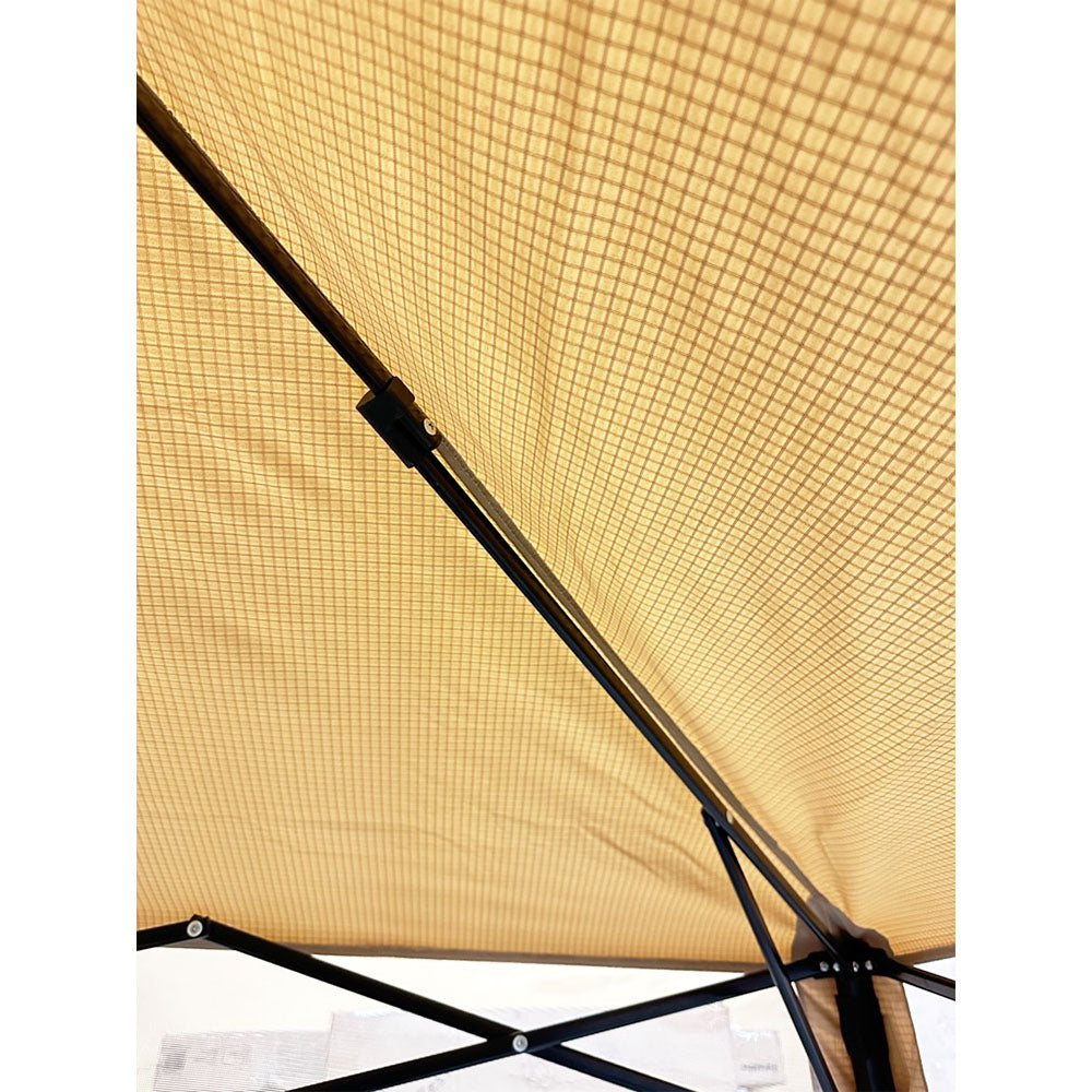 Replacement Canopy for Eagle Peak Base 8' X 8', Canopy Top 6' X 6' Slant Leg Pop Up - RipLock 350 - Slate Gray