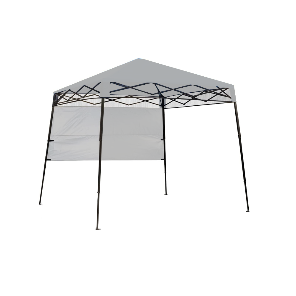 Replacement Canopy for Eagle Peak Base 8' X 8', Canopy Top 6' X 6' Slant Leg Pop Up - RipLock 350 - Slate Gray
