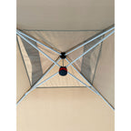 Replacement Canopy for Eagle Peak 10' X 10' Straight Leg Pop Up Gazebo - RipLock 350 - Slate Gray