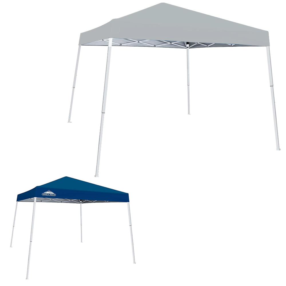 Replacement Canopy for Eagle Peak Base 10' X 10', Canopy Top 8' X 8' Slant Leg - RipLock 350