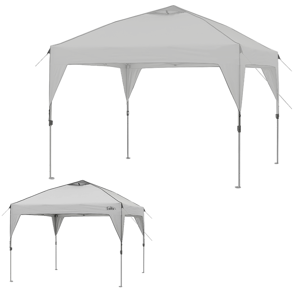 Replacement Canopy for Core 10' X 10' Instant Shelter Pop Up - RipLock 350 - Slate Gray