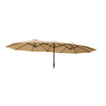 Replacement Canopy for AbcCanopy MasterCanopy UB02 15' Double Sided Triple Umbrella - RipLock 350