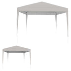 Replacement Canopy for Best Choice 10' x 10' w/ Leg Covers - RipLock 350 - Slate Gray