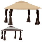 Replacement Canopy for Outsunny 12' X 12' Pop Up Gazebo - RipLock 350