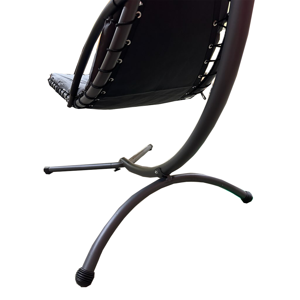 Replacement Canopy for Best Choice Products Hanging Curved Chaise Lounge Chair - RipLock 350, True Navy