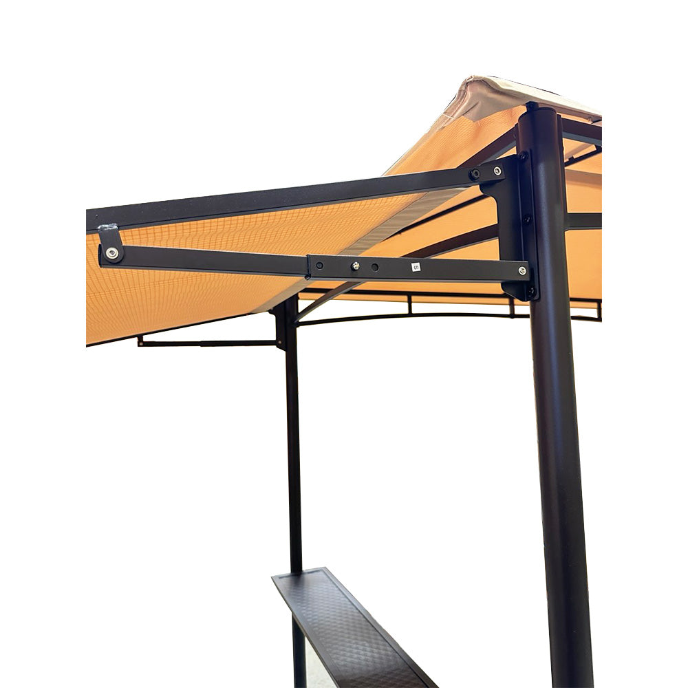 Replacement Canopy for Fab Based 5x11 Grill Gazebo - RipLock 350