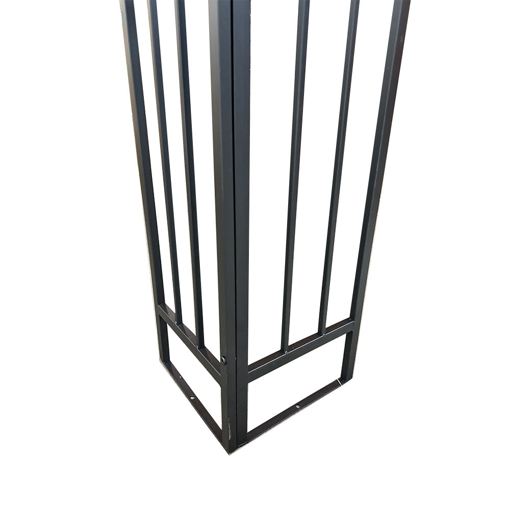Replacement Canopy for Happatio Egeiroslife 10' x 12' Gazebo - RipLock 350 - Slate Gray