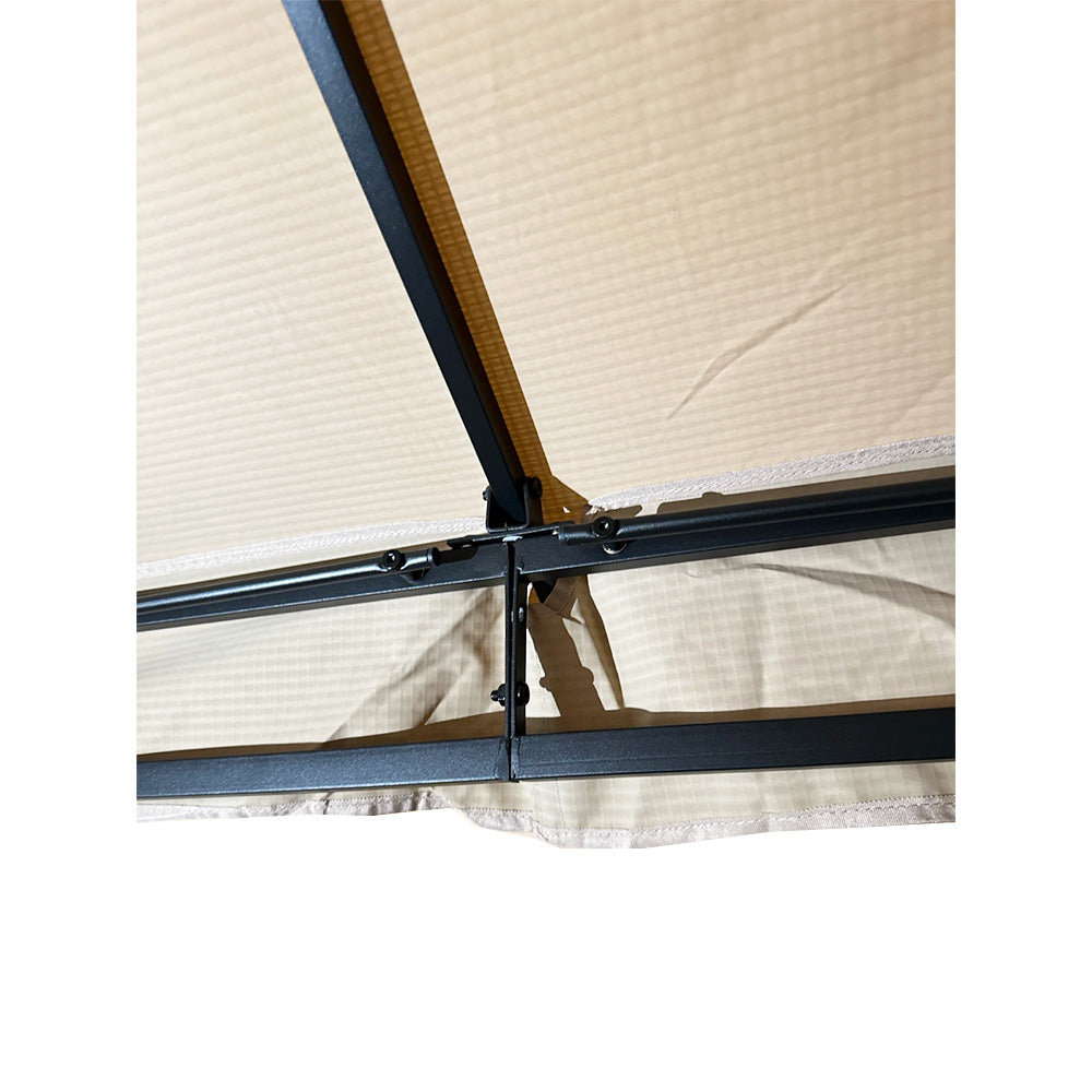 Replacement Canopy for Happatio Egeiroslife 10' x 12' Gazebo - RipLock 350 - Slate Gray