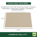 Replacement Canopy for Tangkula AM3278HM 7' Grill Gazebo - Beige, RipLock 350