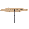 Replacement Canopy for Outsunny 15' Double Sided Umbrella - RipLock 350
