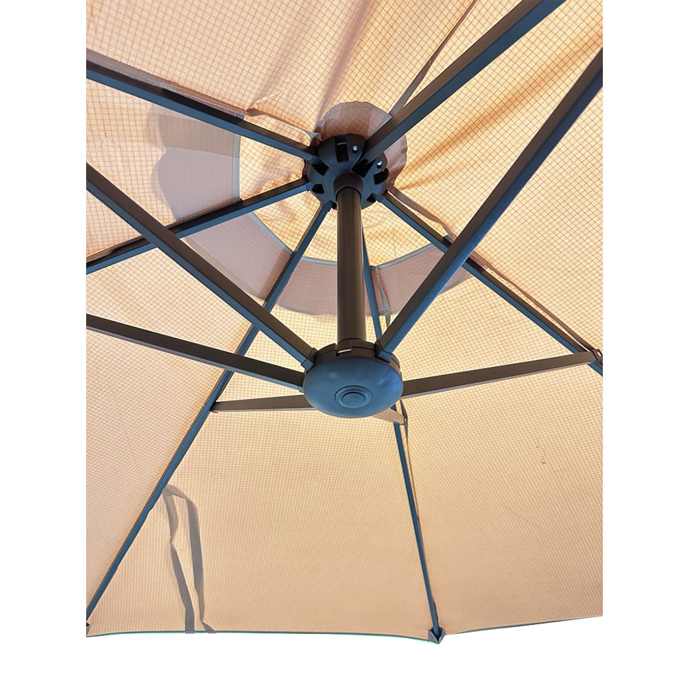 Replacement Canopy for Outsunny 15' Double Sided Umbrella - RipLock 350