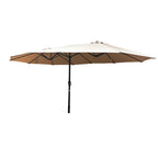 Replacement Canopy for Tangkula 15' Double Sided Patio Umbrella - RipLock 350