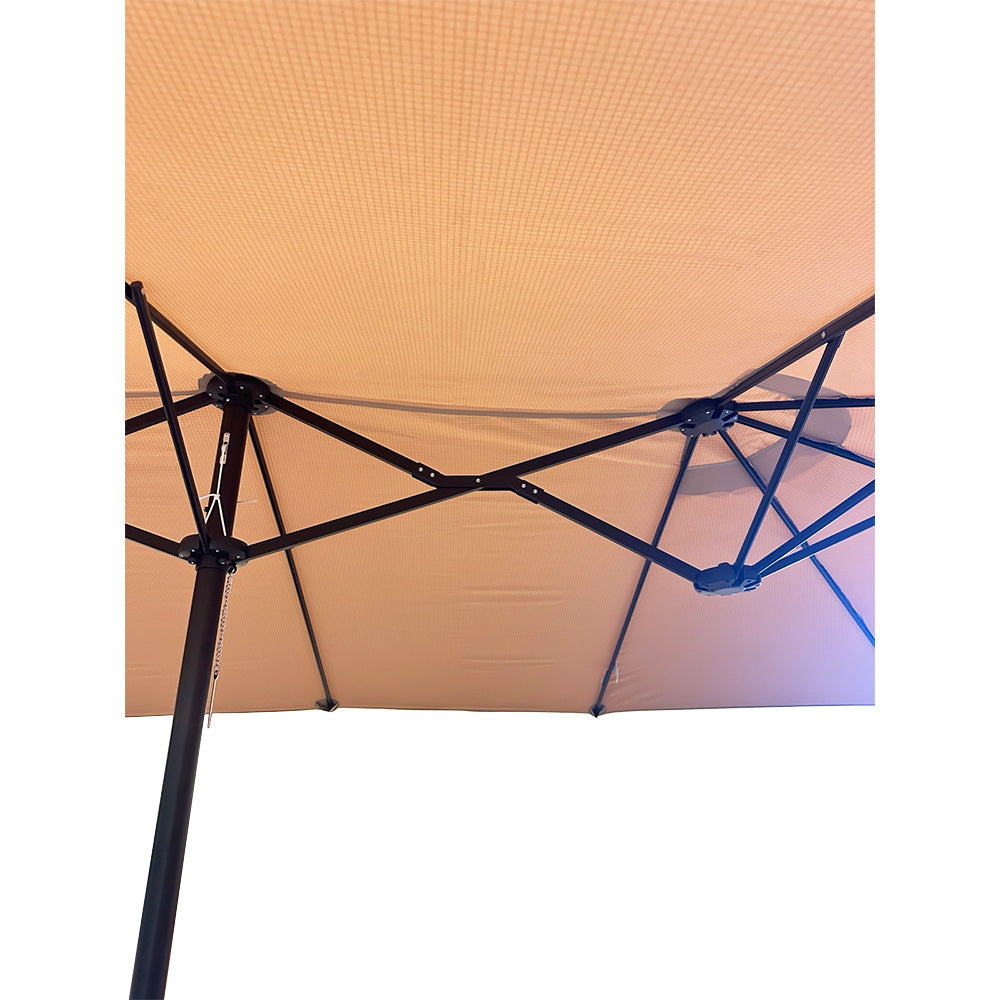 Replacement Canopy for Tangkula 15' Double Sided Patio Umbrella - RipLock 350