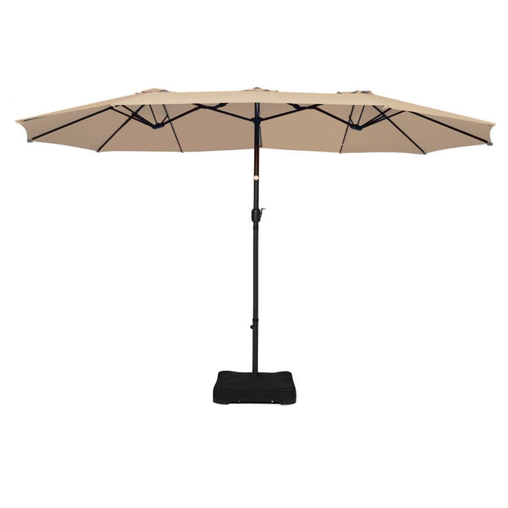 Replacement Canopy for Tangkula 15' Double Sided Patio Umbrella - RipLock 350