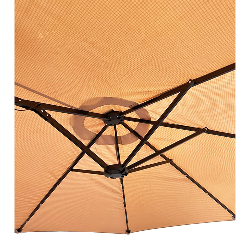Replacement Canopy for Sophia & William Costway 15' Triple Patio Umbrella - RipLock 350