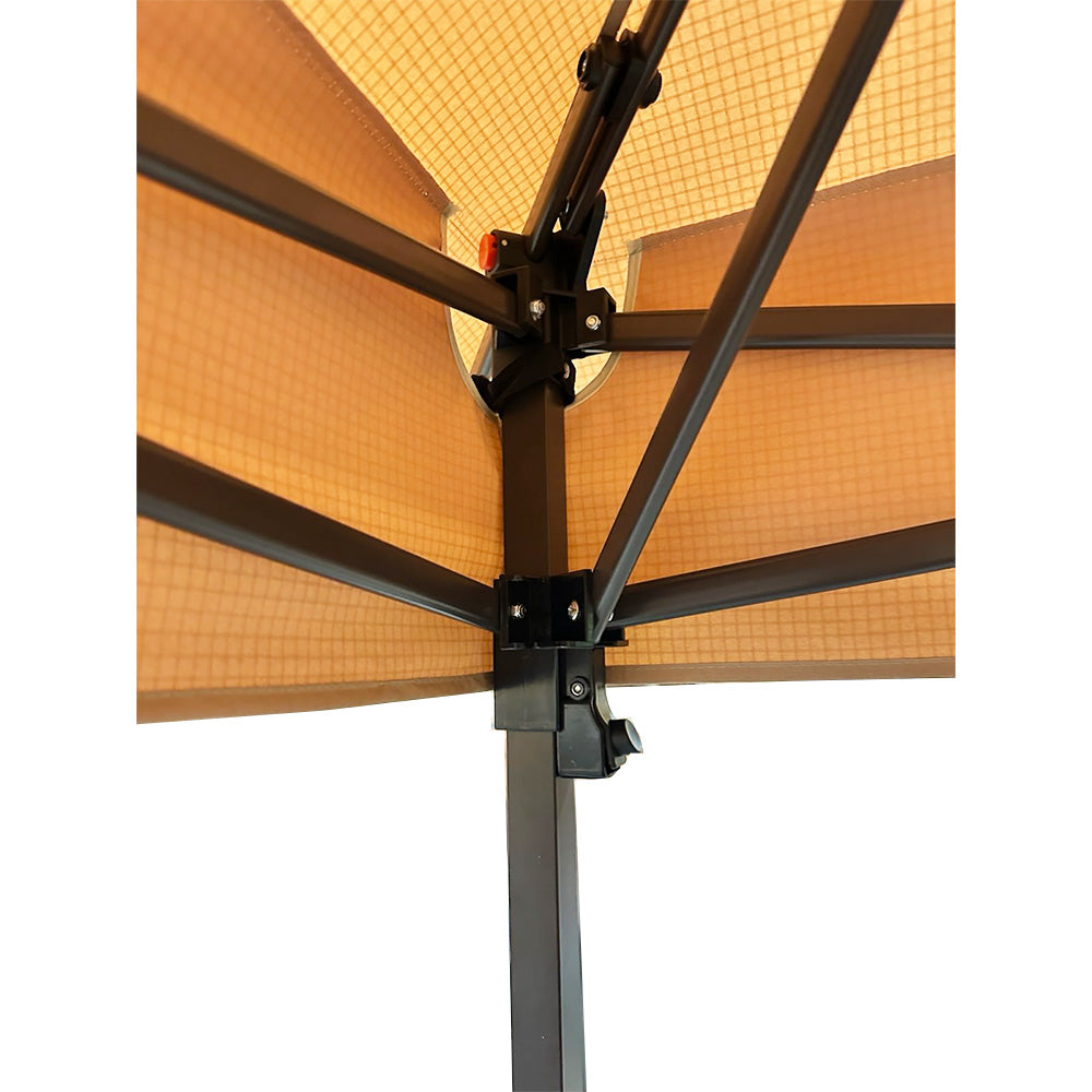 Replacement Canopy for Phi Villa 11' X 11' Pop Up Portable Instant Gazebo - RipLock 350