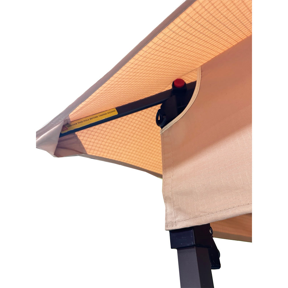 Replacement Canopy for Phi Villa 11' X 11' Pop Up Portable Instant Gazebo - RipLock 350
