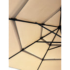 Replacement Canopy for Origin 21 11' Market Umbrella - RipLock 350 - Slate Gray